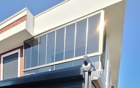 alüminyum sistemler katlanır cam balkon