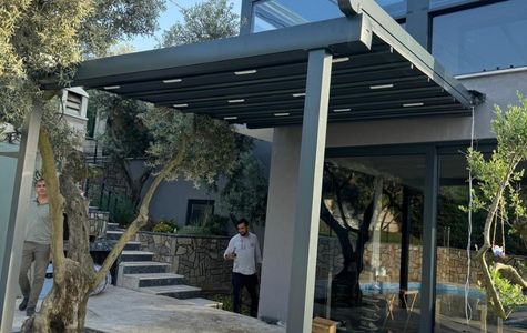 alüminyum sistemler pergole