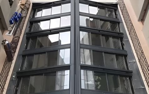 alüminyum sistemler açılır cam tavan